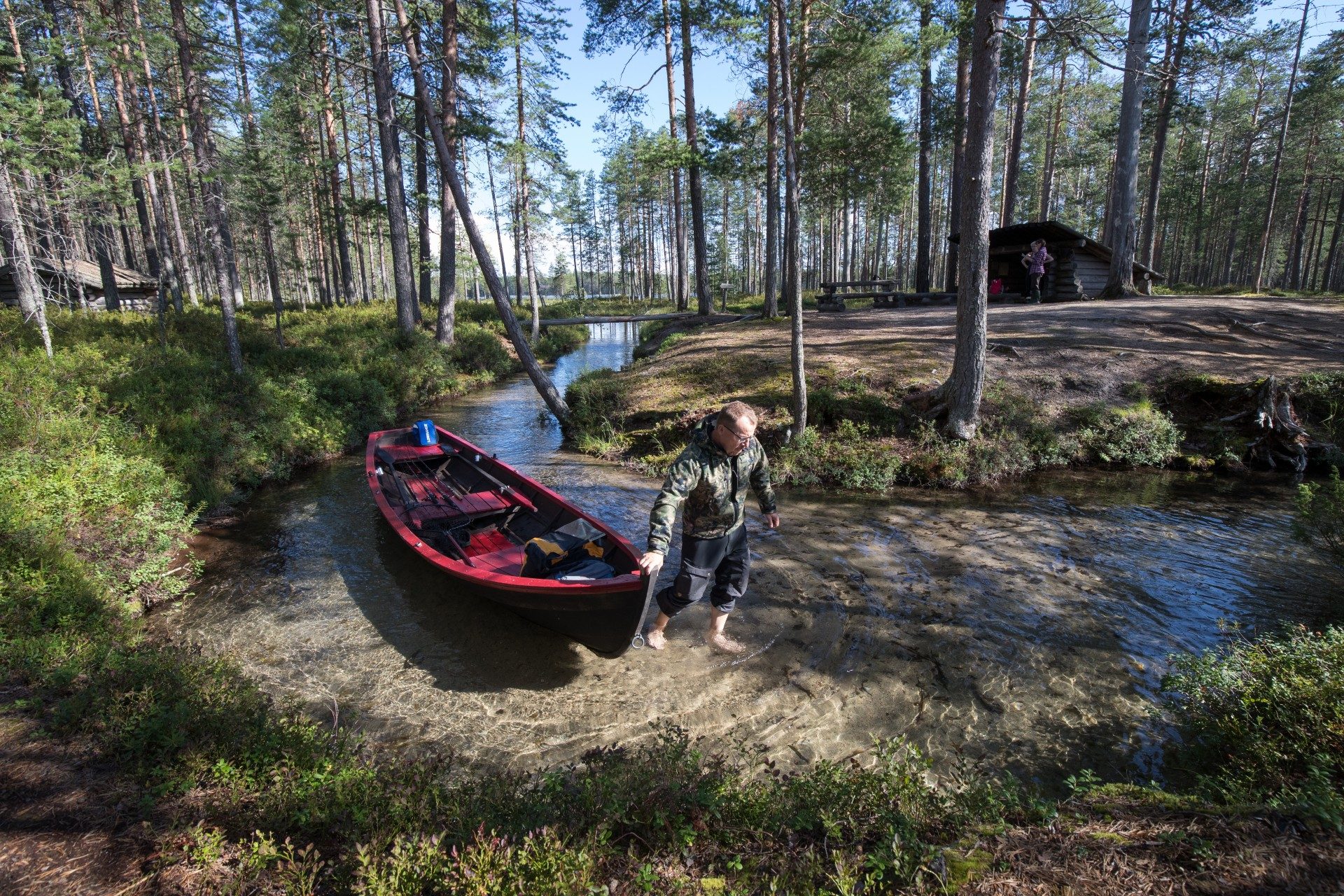 Retkeilyä Suomussalmella